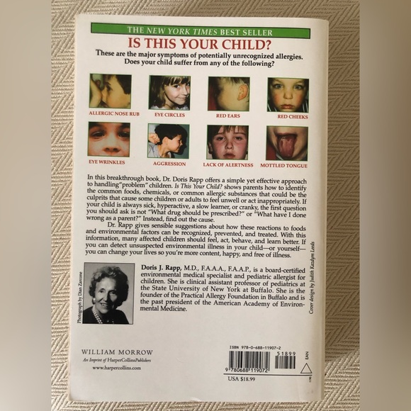 📚 Is This Your Child by Doris Rapp MD - Picture 2 of 2